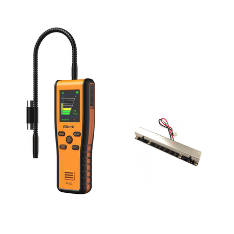 Elitech IR-200 Infrared & Heated Diode Refrigerant HVAC Leak Detector for Air Conditioner and Automotive Repair