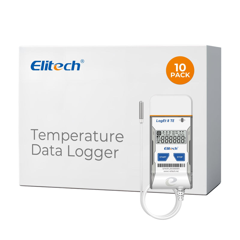 Elitech USB Digital Temperature Data Logger Reusable Recorder LogEt5/8 Series - Elitech Technology, Inc.