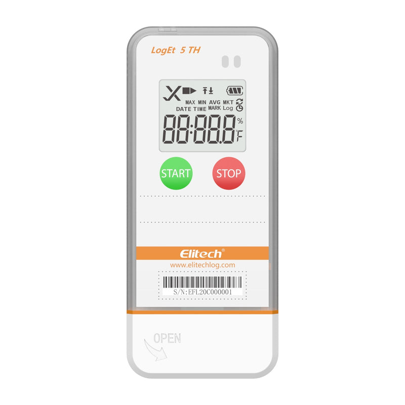 Elitech USB Digital Temperature Data Logger Reusable Recorder LogEt5/8 Series - Elitech Technology, Inc.