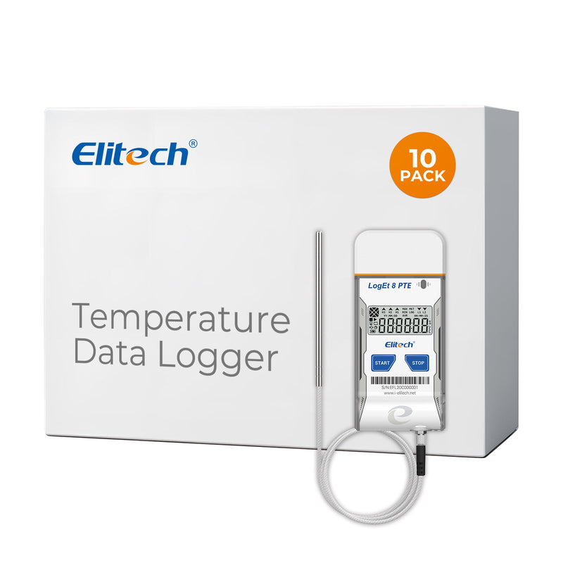 Elitech USB Digital Temperature Data Logger Reusable Recorder LogEt5/8 Series - Elitech Technology, Inc.