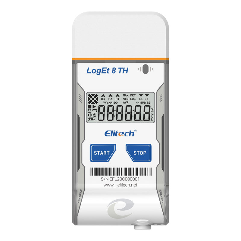 Elitech USB Digital Temperature Data Logger Reusable Recorder LogEt5/8 Series - Elitech Technology, Inc.