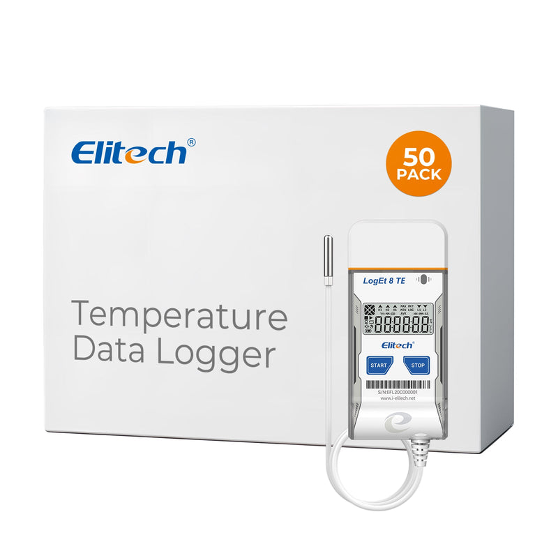 Elitech USB Digital Temperature Data Logger Reusable Recorder LogEt5/8 Series - Elitech Technology, Inc.