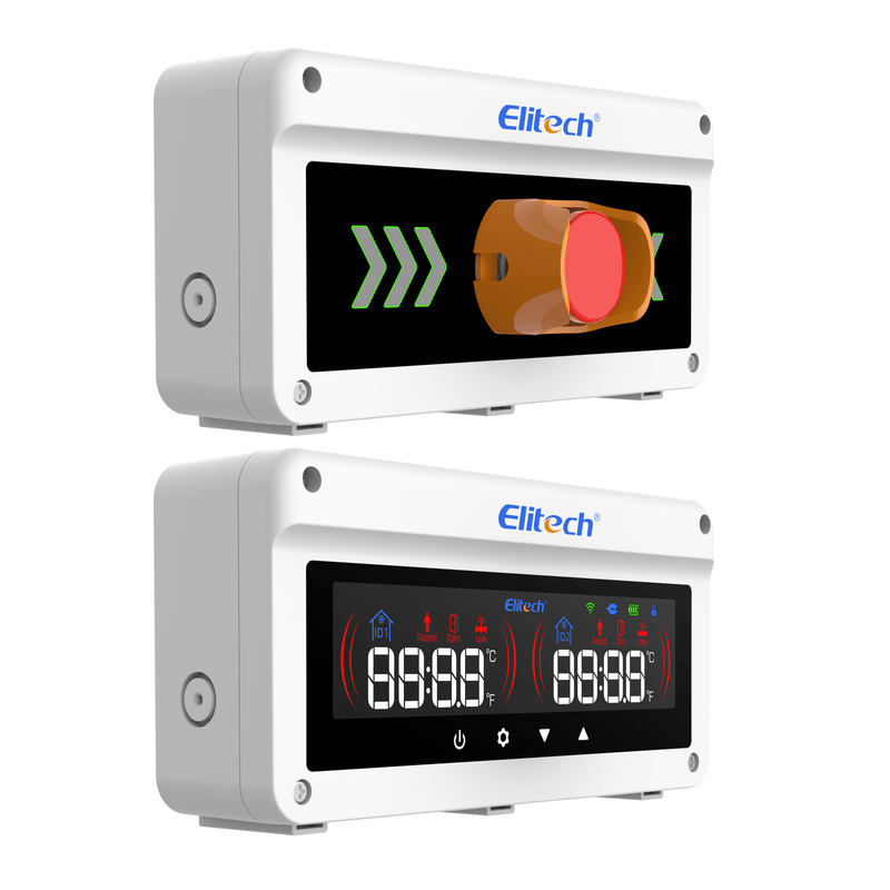(Pre - order)Elitech EAB - 80 Multi - Function Cold Storage Alarm System for Gas Leak, Human Entrapment, Door Status & Overtemperature - Elitech Technology, Inc.