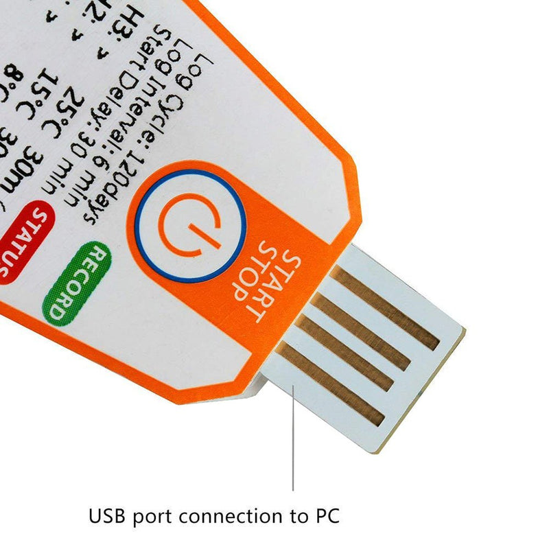 Elitech RC-19 USB Disposable Temperature Recorders for Shipping - Elitech Technology, Inc.