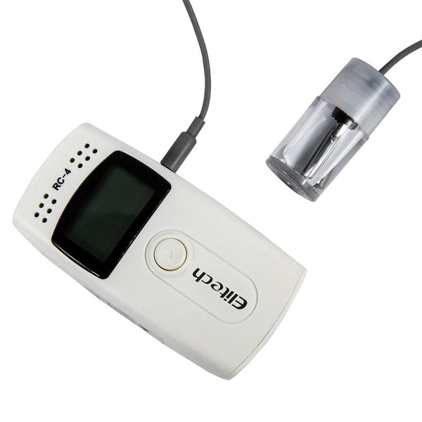 Elitech RC4G Temperature Data Logger Recorder Glycol Bottle Sensor