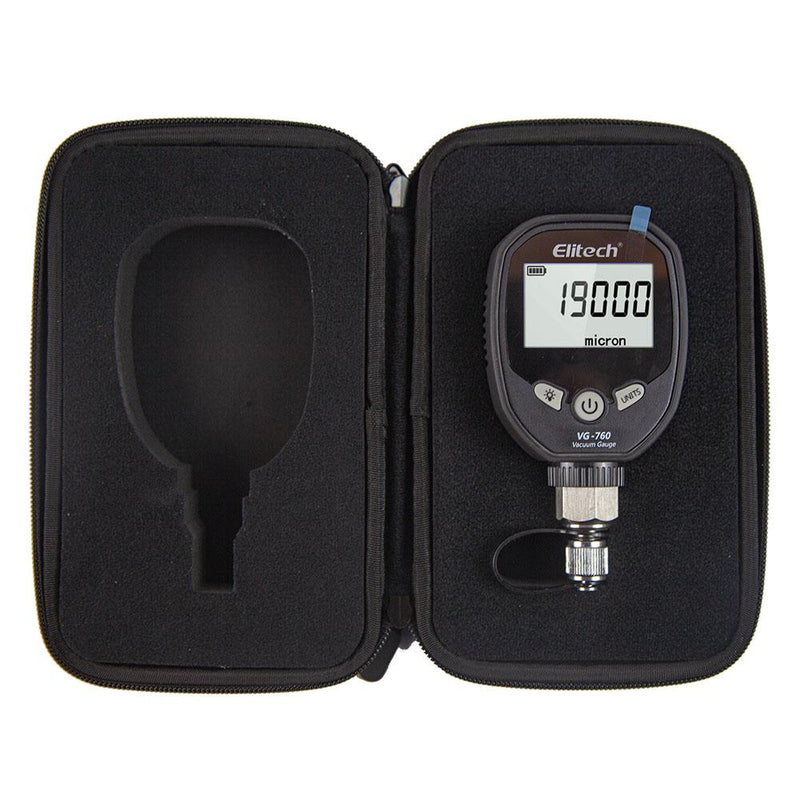 Elitech VG-760 Digital Micron Vacuum Gauge 8 Units - Elitech Technology, Inc.