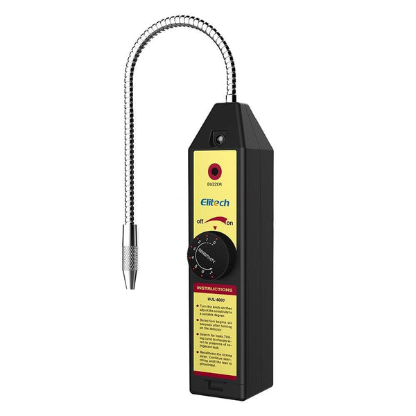 Elitech WJL-6000 Freon Refrigerant Leak Detector, Work Easier