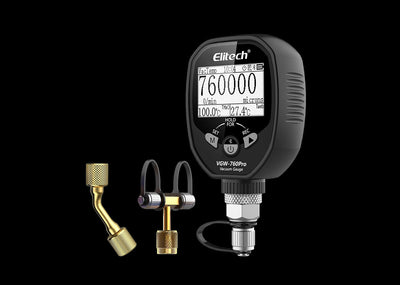 Elitech Full-Range Micron Gauge VGW-760 Pro Vacuum Gauge