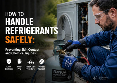 How to Handle Refrigerants Safely: Preventing Skin Contact and Chemical Injuries