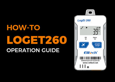 How to use the Loget260 data logger?