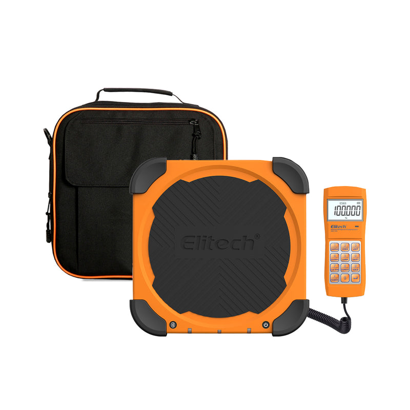 Elitech LMC-210 Wireless HVAC Refrigeration Scale with Remote 220 Lbs