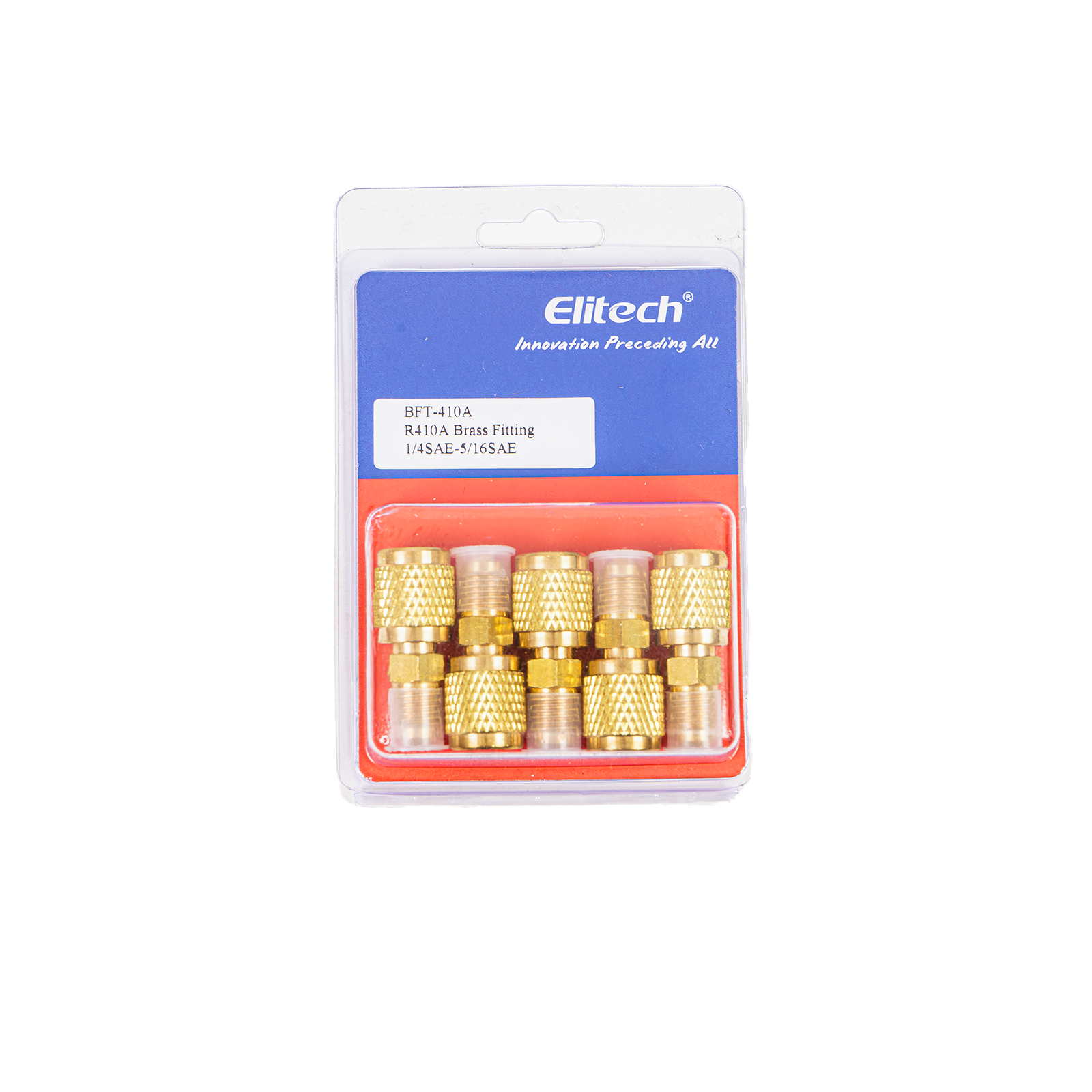 Ensemble de tuyaux de charge de réfrigérant Elitech, raccord 1/4''