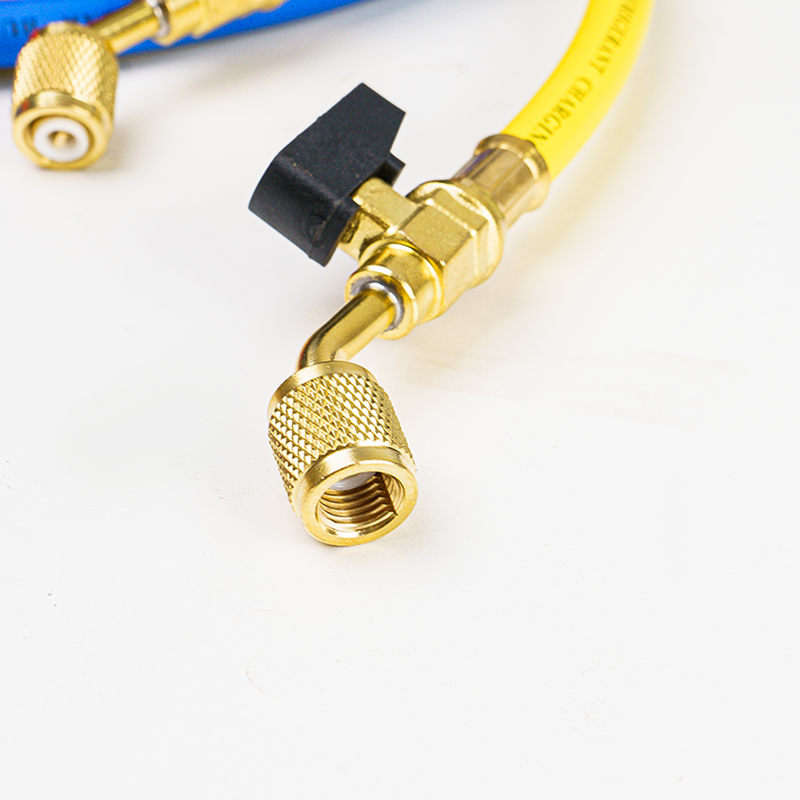 Ensemble de tuyaux de charge de réfrigérant Elitech, raccord 1/4''