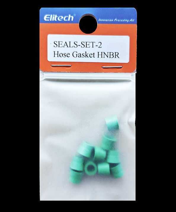Elitech accessory-Hose Gasket,1/4SAE Refrigerant hose seals HNBR-10pcs