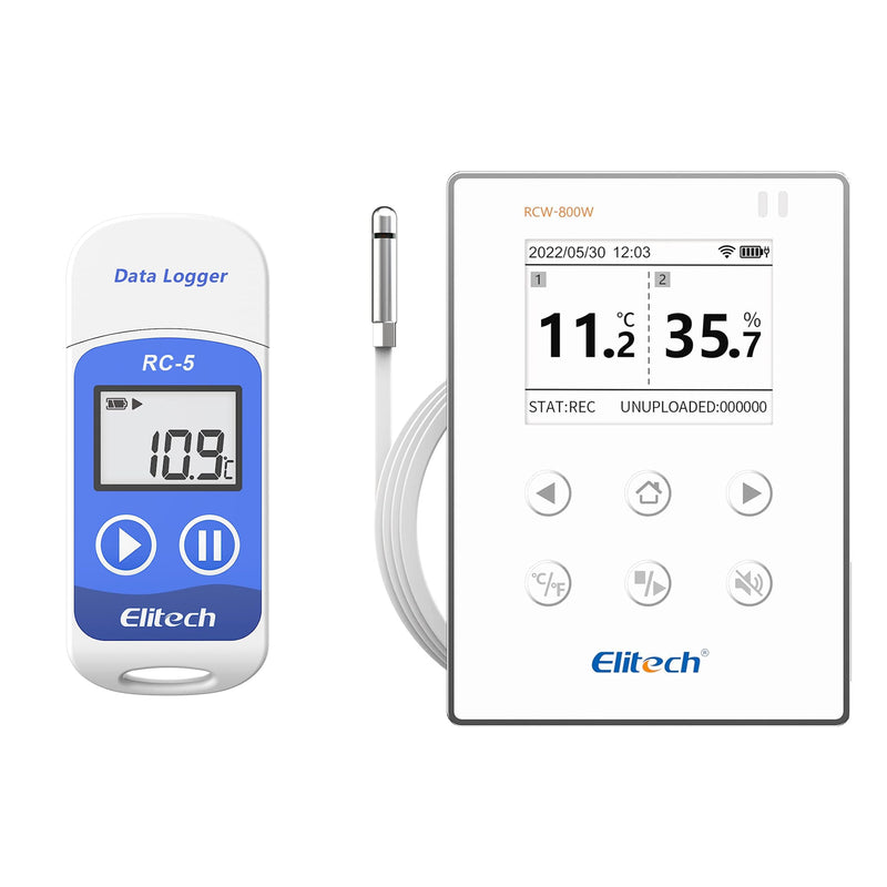Elitech RC5 USB Temperature Data Logger +Wireless Digital Data Logger