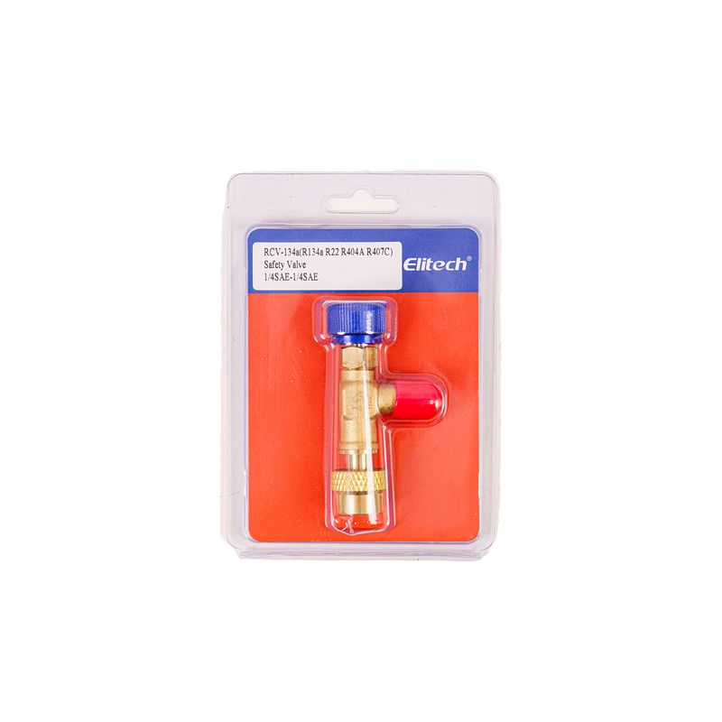 Ensemble de tuyaux de charge de réfrigérant Elitech, raccord 1/4''