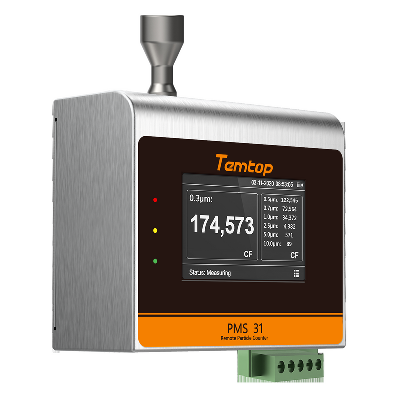 Temtop PMS 11 High Precision Remote Particle Counter - Temtop