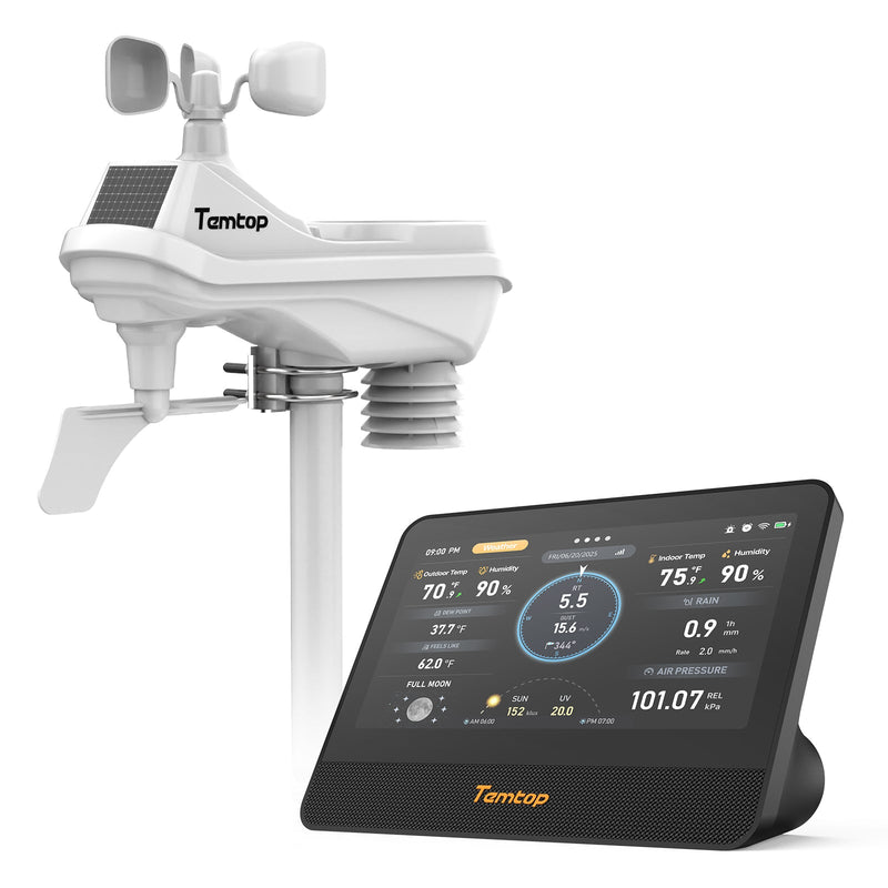 Temtop_W100_WiFi_Weather_Station_with_Air_Quality_Monitor_7_Touchscreen_Indoor_Outdoor_Weather_Station_PM2.5_PM10_CO2_TVOC_Monitor_Rain_Gauge_Wind_Speed_Direction_UV_AQI_Forecast