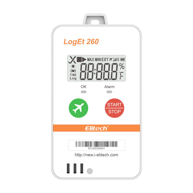 Wireless Temperature Digital Thermomether- Elitech Data Logger ...