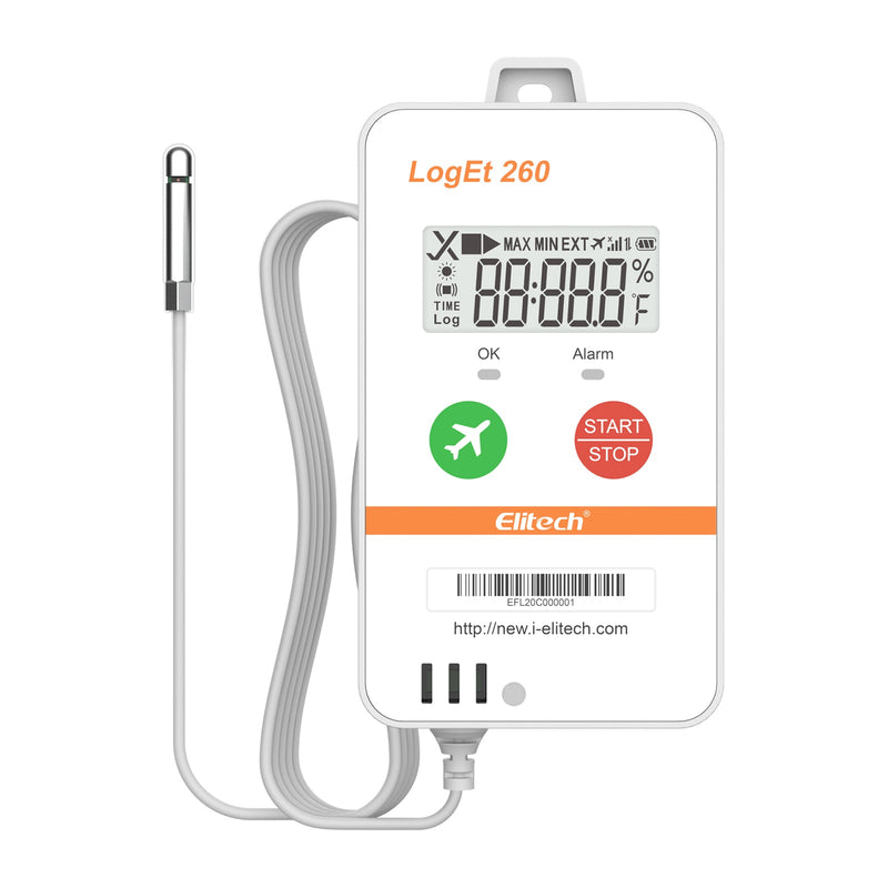 360p Monitor Wireless Data Monitor Elitech RCW-360P Wireless Temperature Humidity ...