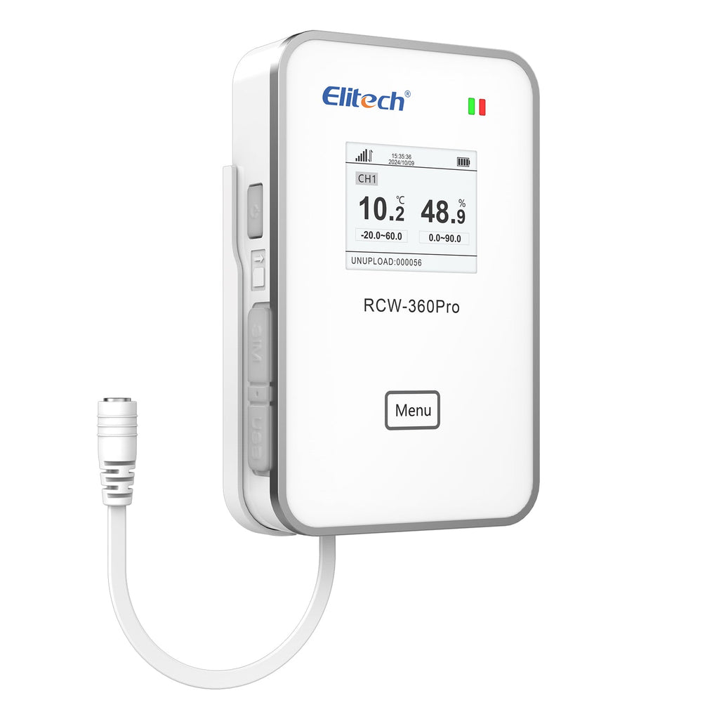 Wireless Temperature Data Logger And Real Time Monitoring
