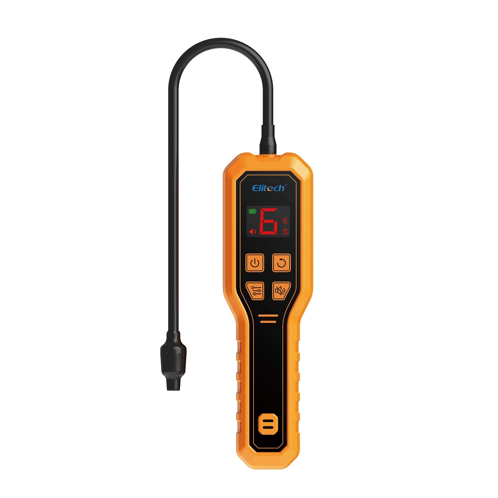 Elitech ELD - 210 Heated Diode Portable Semiconductor Refrigerant Leak Detector - High Sensitivity, Dual Alarm, Ergonomic Design for Quick & Accurate Leak Detection - Elitech Technology, Inc.