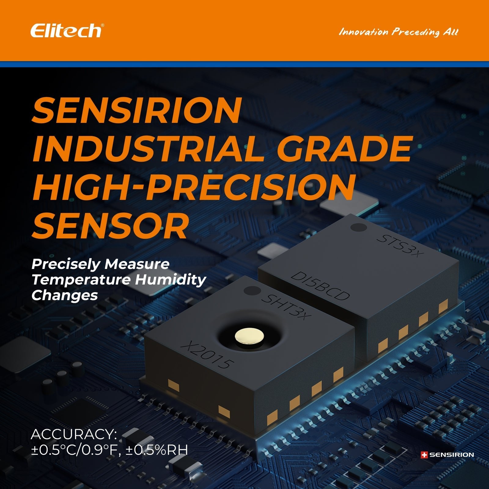 Elitech High Accuracy Digital Hygrometer Thermometer Bluetooth Data Logger 30000 Points, Humidity Temperature Monitor With Calibration Certificate for Audit, For Greenhouse/ Warehouse/ Lab/ Hospital DR - 230 - Elitech Technology, Inc.