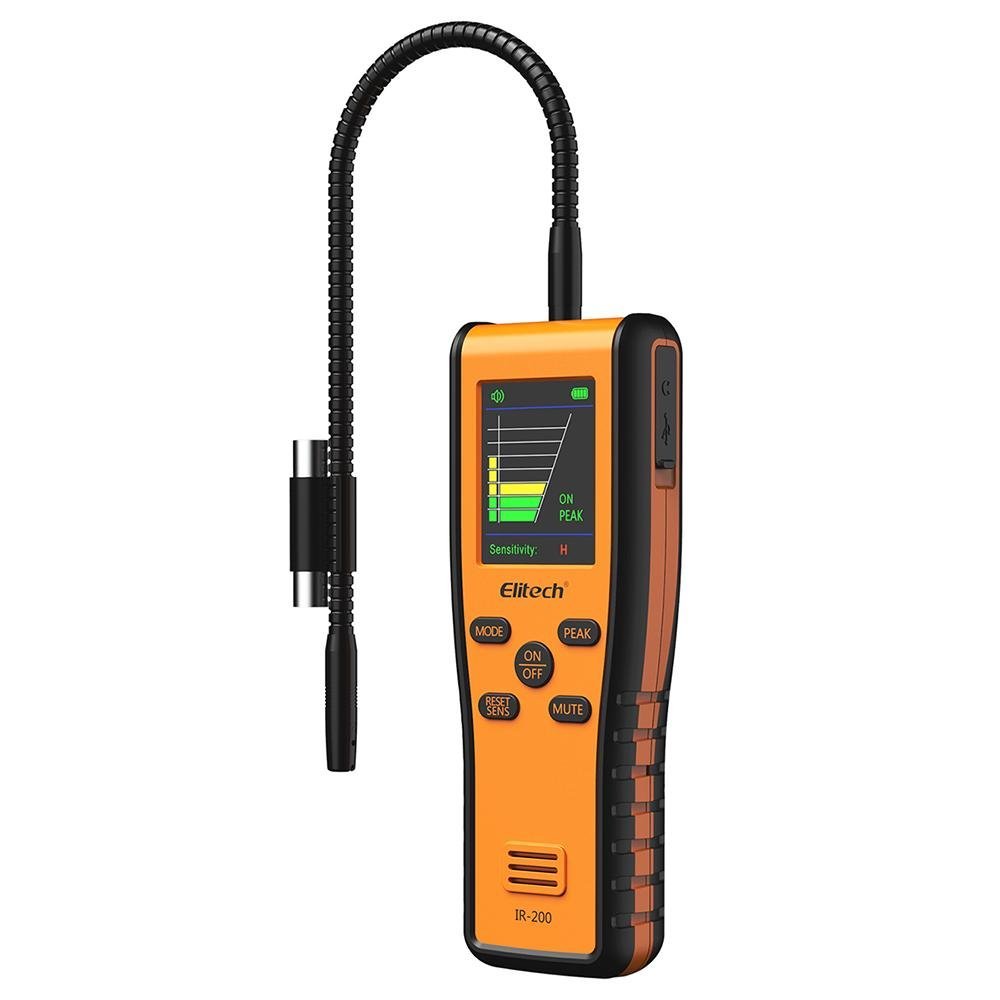 Elitech Luxury Solution Pack - EMG-40V Digital Manifold Gauge+LMC-100A+ Refrigerant Charging Scale+IR-200 Infrared & Heated Diode Refrigerant Leak Detector+SVP-12 Intelligent HVAC 1HP Vacuum Pump+ VGW-Mini Vacuum Microns Digital Microns Gauge - Elitech Technology, Inc.