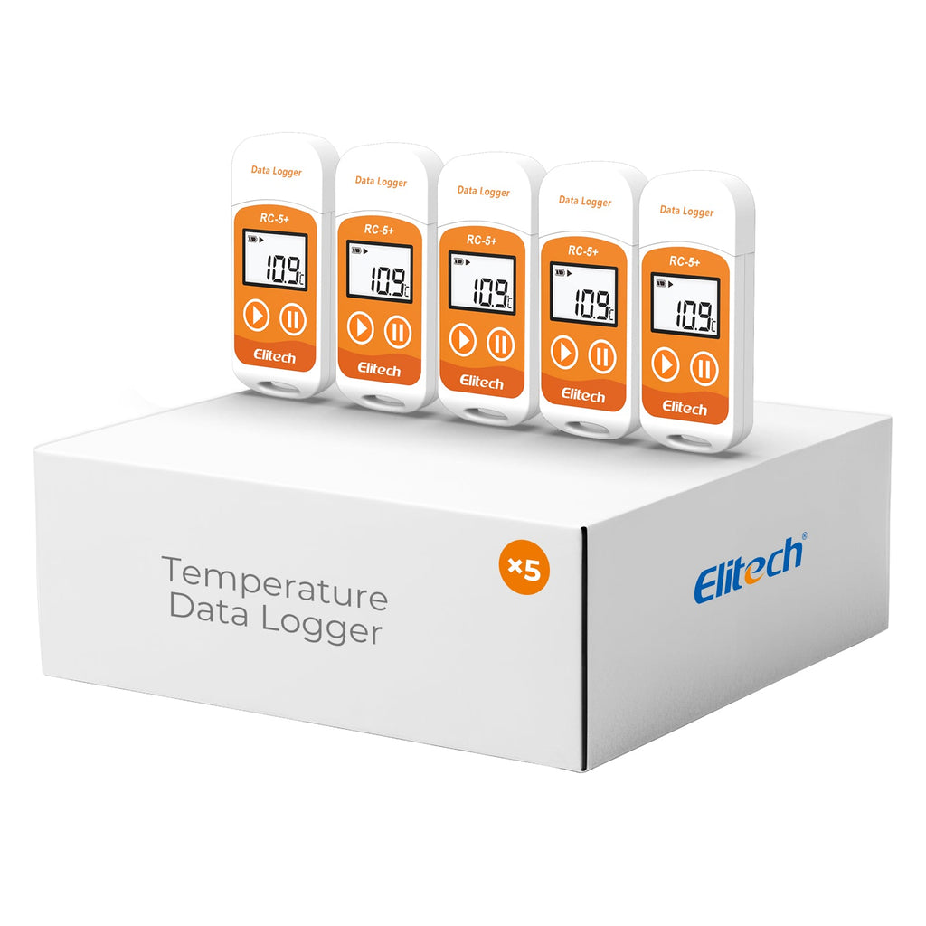 thumbnail image 2 of Elitech RC-5+ Mini USB Temperature Data Logger - 32,000 Points, PDF Reports 2 of 6