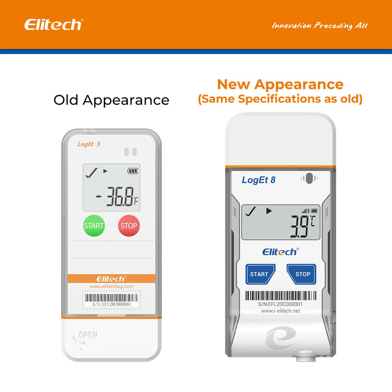 Elitech USB Digital Temperature Data Logger Reusable Recorder LogEt5/8 Series - Elitech Technology, Inc.