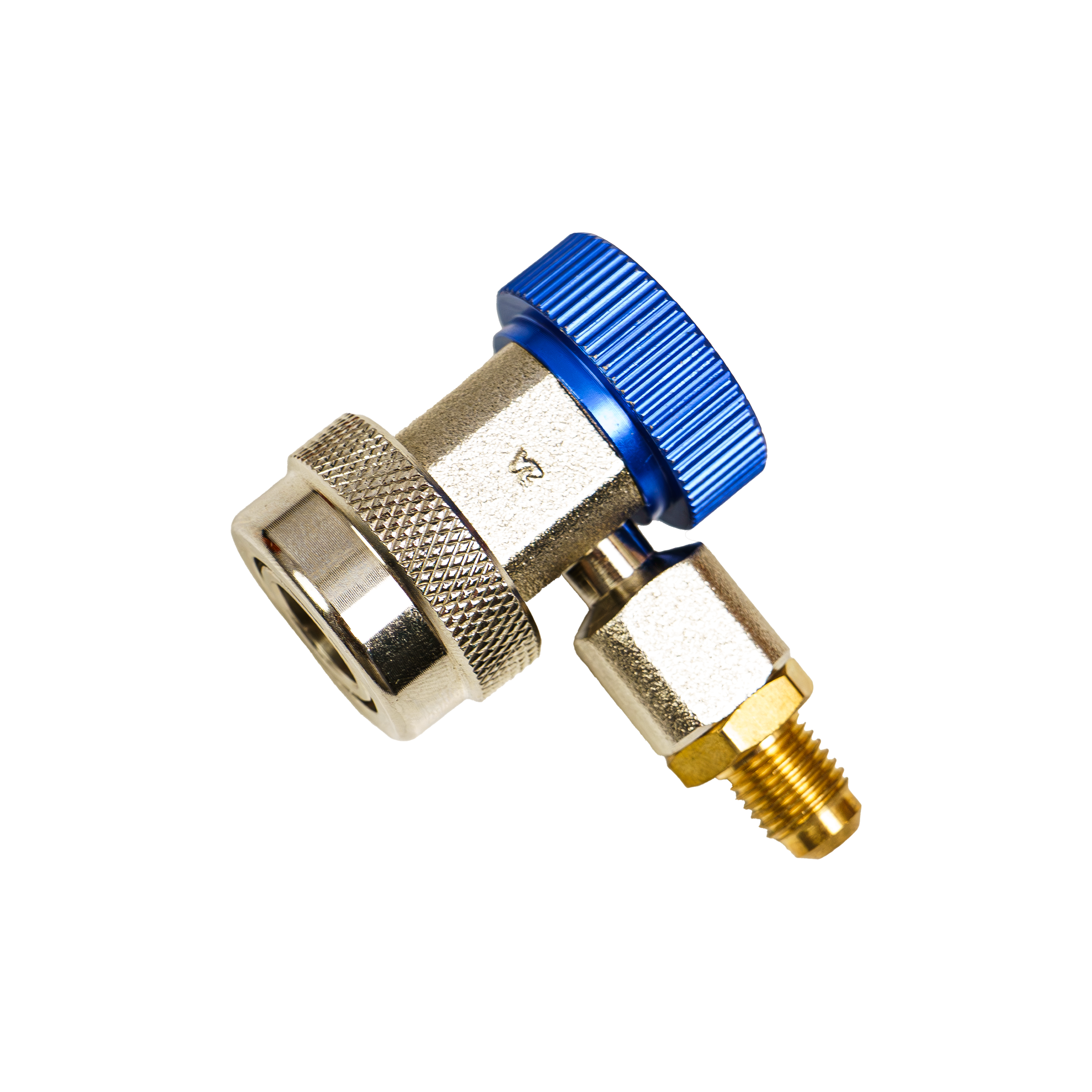R134a Low Side Quick Coupler — A/C Recharge Adapter, 1/4
