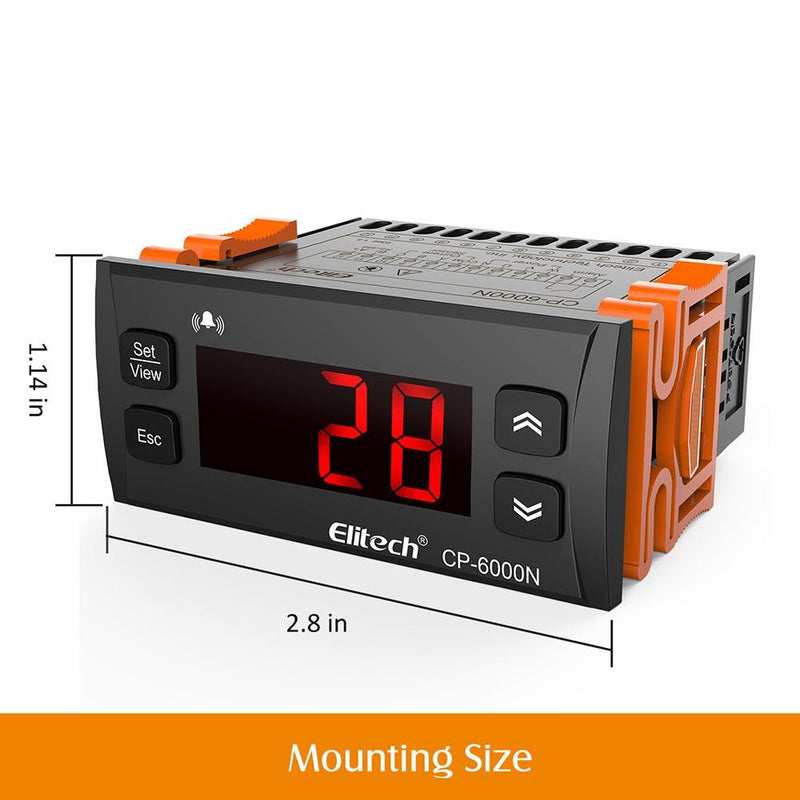 Elitech CP-6000N Current Monitoring Relays Overload Relays Phase Monitoring Relays Temperature Control RS-485 Communication 2-80A; 30-200A - Elitech Technology, Inc.