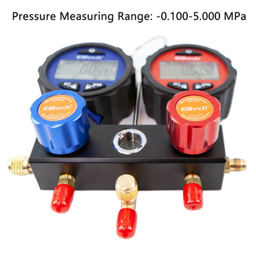 Elitech DMG-3B AC Manifold Gauge Set 2 Way Auto Repair - Elitech Technology, Inc.