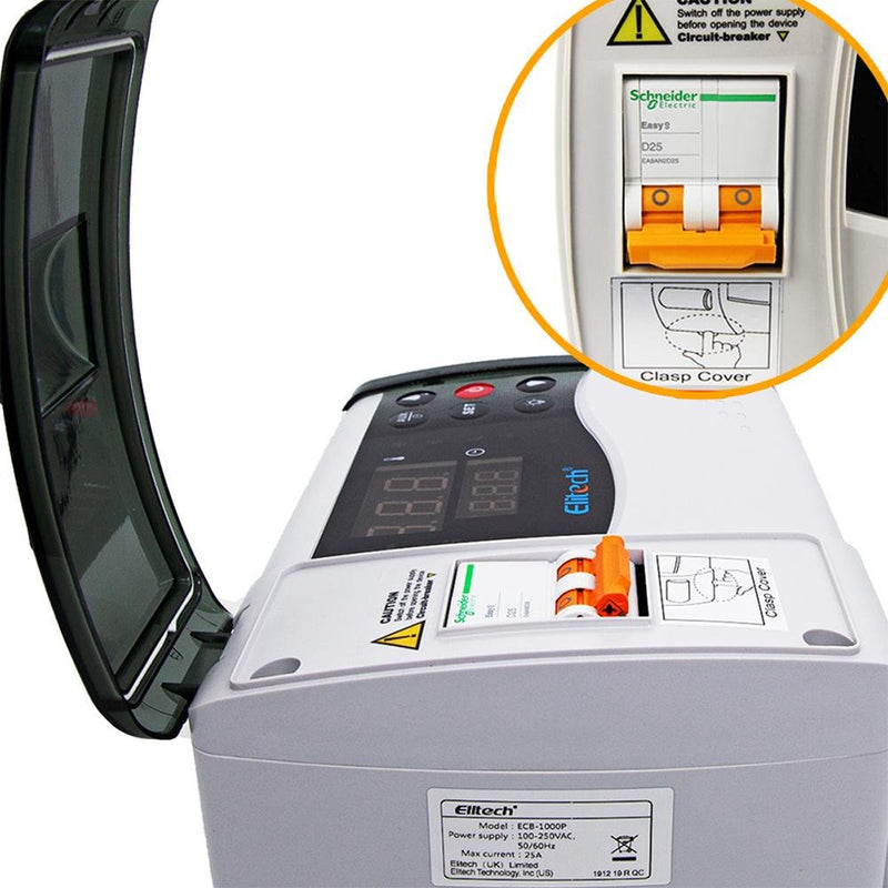 Elitech ECB-1000P Digital Temperature Control Box Cold Room Electric Control Panel Electronic Relay Cold Storage Temperature Control Cooling Heating Defrossing - Elitech Technology, Inc.
