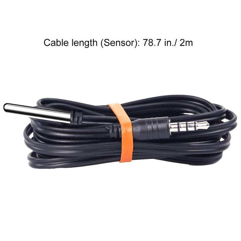 Elitech External Metal Probe for STC-1000Pro STC-1000WiFi Digital Temperature Controller - Elitech Technology, Inc.