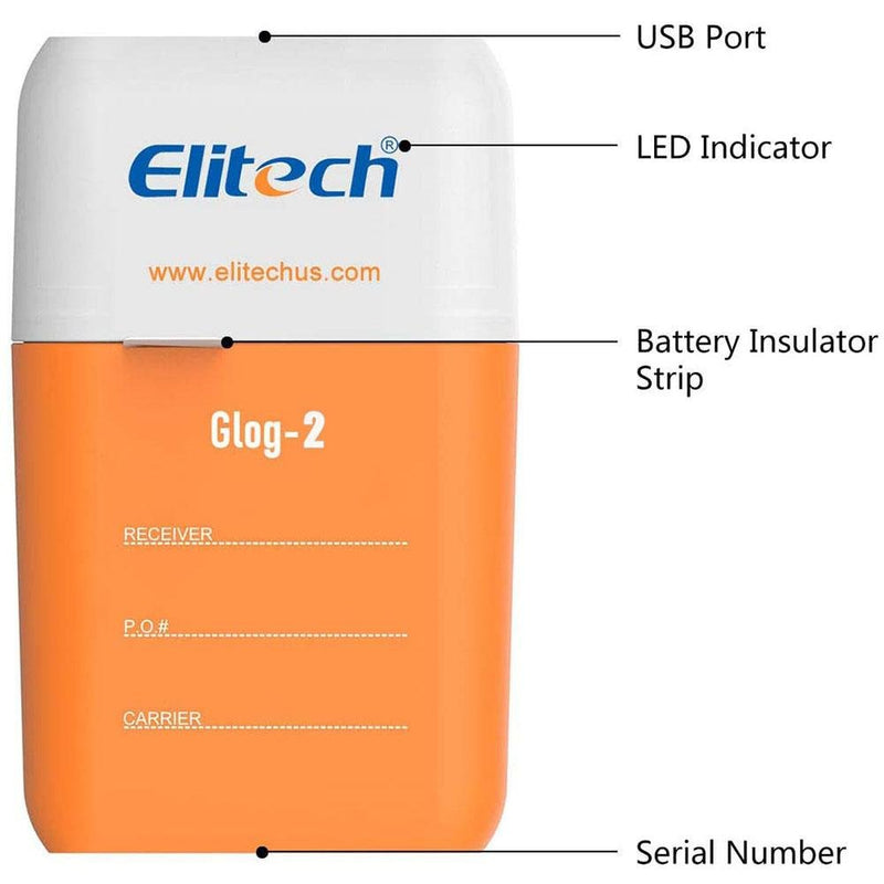 Elitech Glog-5 Singe-Use IoT Temperature Data Logger for Position and Illuminance - Elitech Technology, Inc.