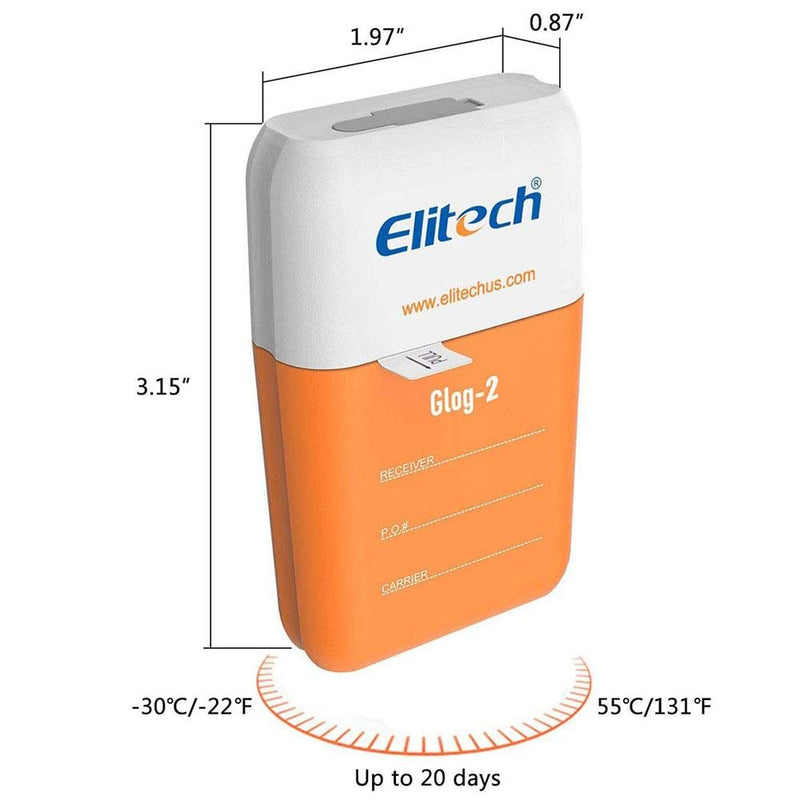 Elitech Glog-5 Singe-Use IoT Temperature Data Logger for Position and Illuminance - Elitech Technology, Inc.