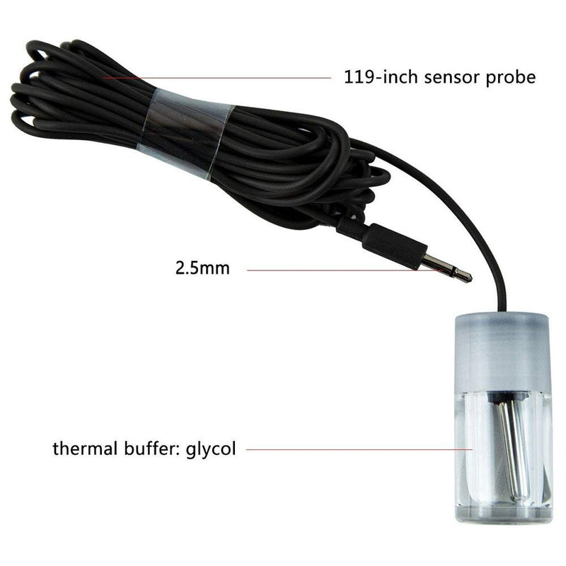 Elitech GSP-6 External Temperature Sensor Glycol Bottle for Life Science, Vaccine and Medicine - Elitech Technology, Inc.