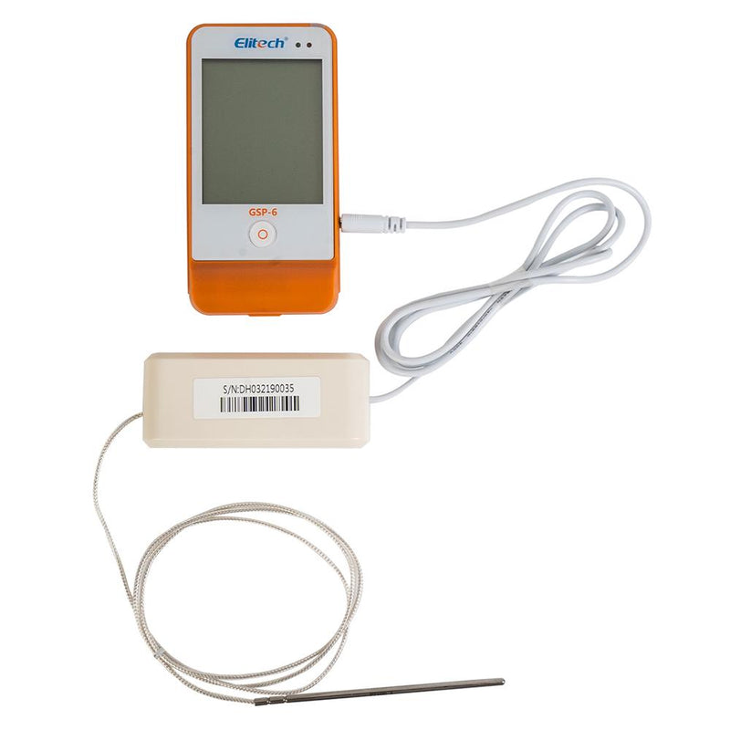 Elitech GSP-6 PTE Ultra Low Temperature and Humidity Data Logger -121℉ to 302℉ Recorder 16000 Points - Elitech Technology, Inc.