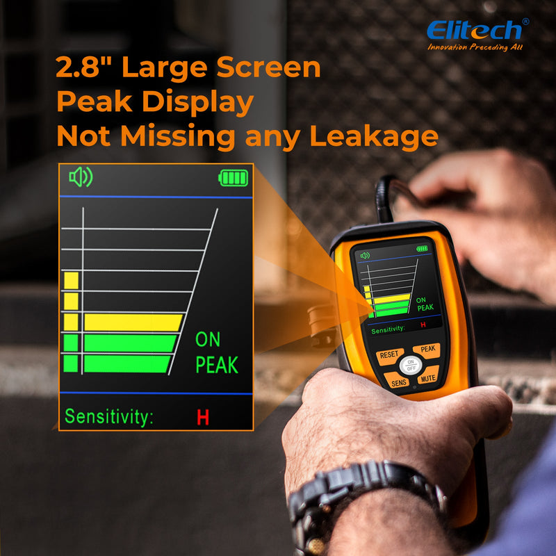 Elitech ILD-200 Infrared Refrigerant HVAC Leak Detector Sensitivity up ato 0.14oz/yr for Air Conditioner and Automotive Repair - Elitech Technology, Inc.