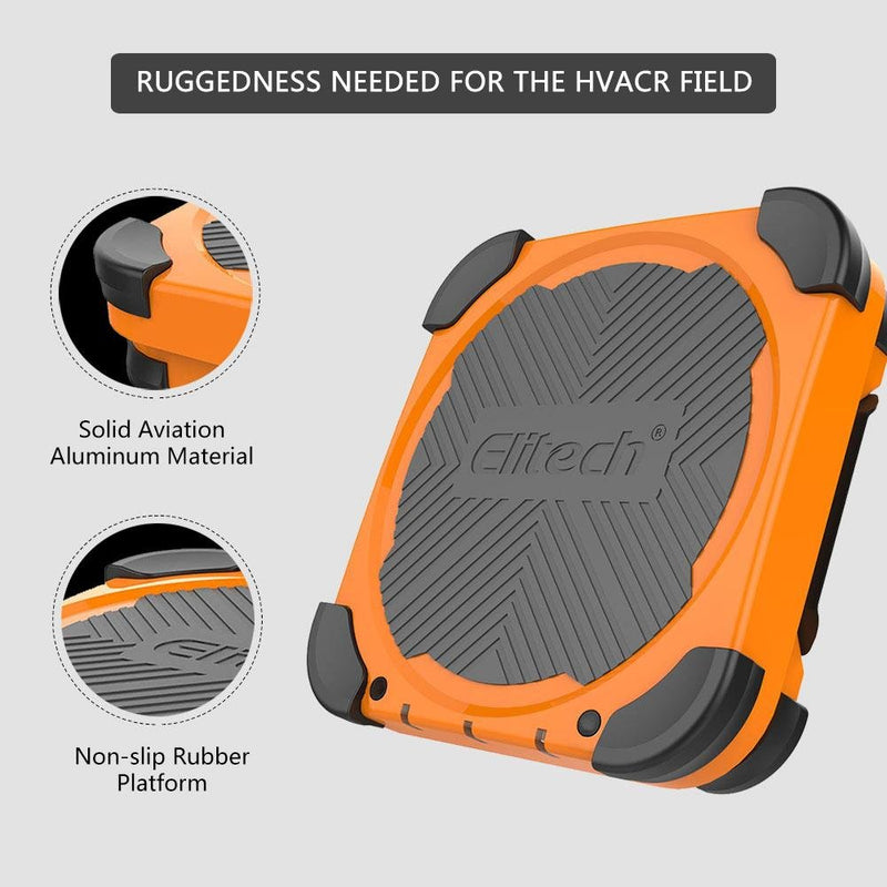 Elitech LMC-300 HVAC Refrigerant Charging Scale with Solenoid 220 Lbs - Elitech Technology, Inc.