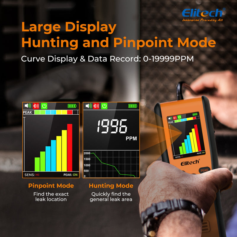 Elitech METRUM Refrigerant Leak Detector for HVAC/R and Auto AC Service - Elitech Technology, Inc.