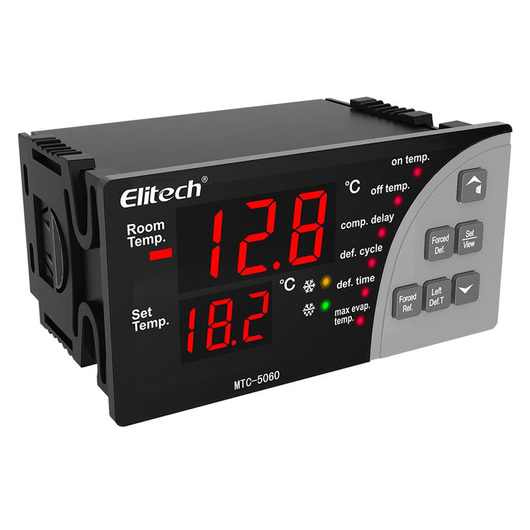 Elitech MTC-5060 Digital Temperature Controller Universal Thermostat Cold room Refrigerator Cooling Defrost - Elitech Technology, Inc.