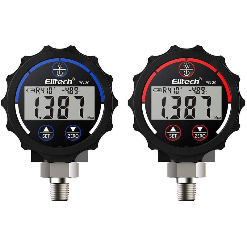 Elitech Micron Gauge Digital HVAC Gauges Elitech Technology, Inc.