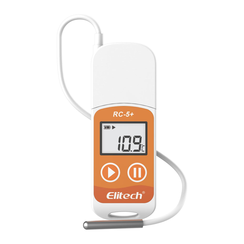 Elitech Sensor Shop Elitech RC-5+ TE PDF USB Temperature Data Logger - elitechus.com ...
