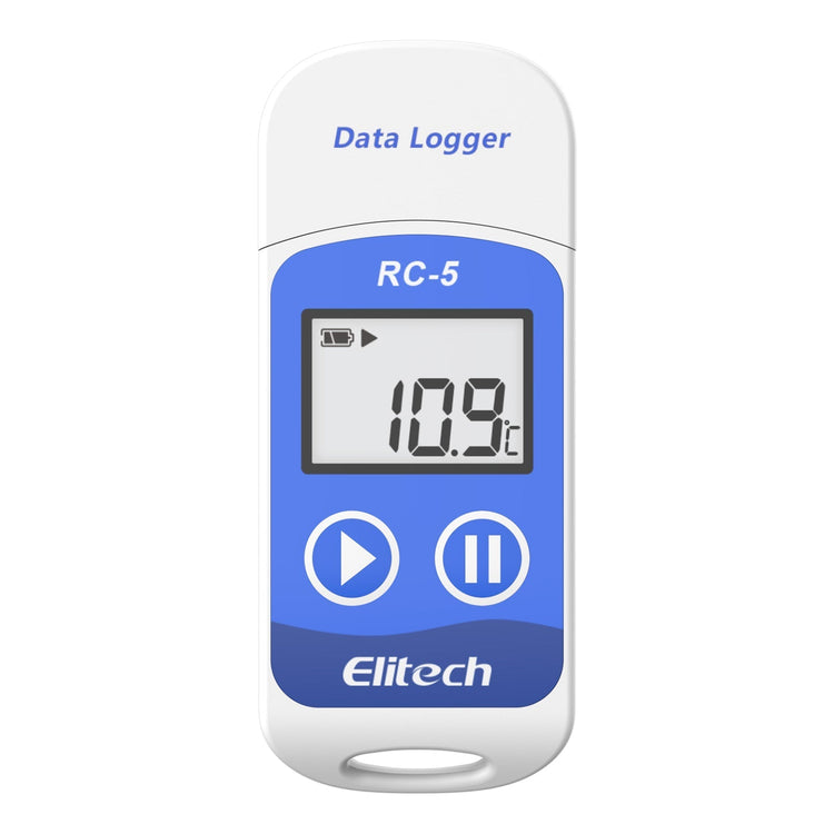 Elitech RC-5 USB Temperature Data Logger with 32000 Recording Points with a NIST certificate - Elitech Technology, Inc.