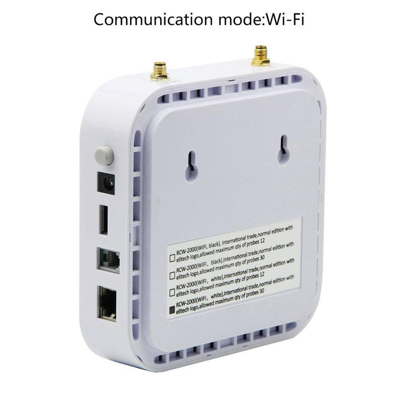Elitech RCW-2200 Wireless Data Logger of Temperature and Humidity Monitor System (Work with RCW-2000WIFI) with Cloud and Mobile App - Elitechustore