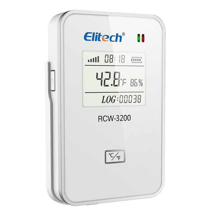 Elitech RCW-3000 & RCW-3200 WiFi 4G Wireless Temperature Humidity Data Logger and Transceiver Monitor System with Cloud and Mobile App - Elitech Technology, Inc.