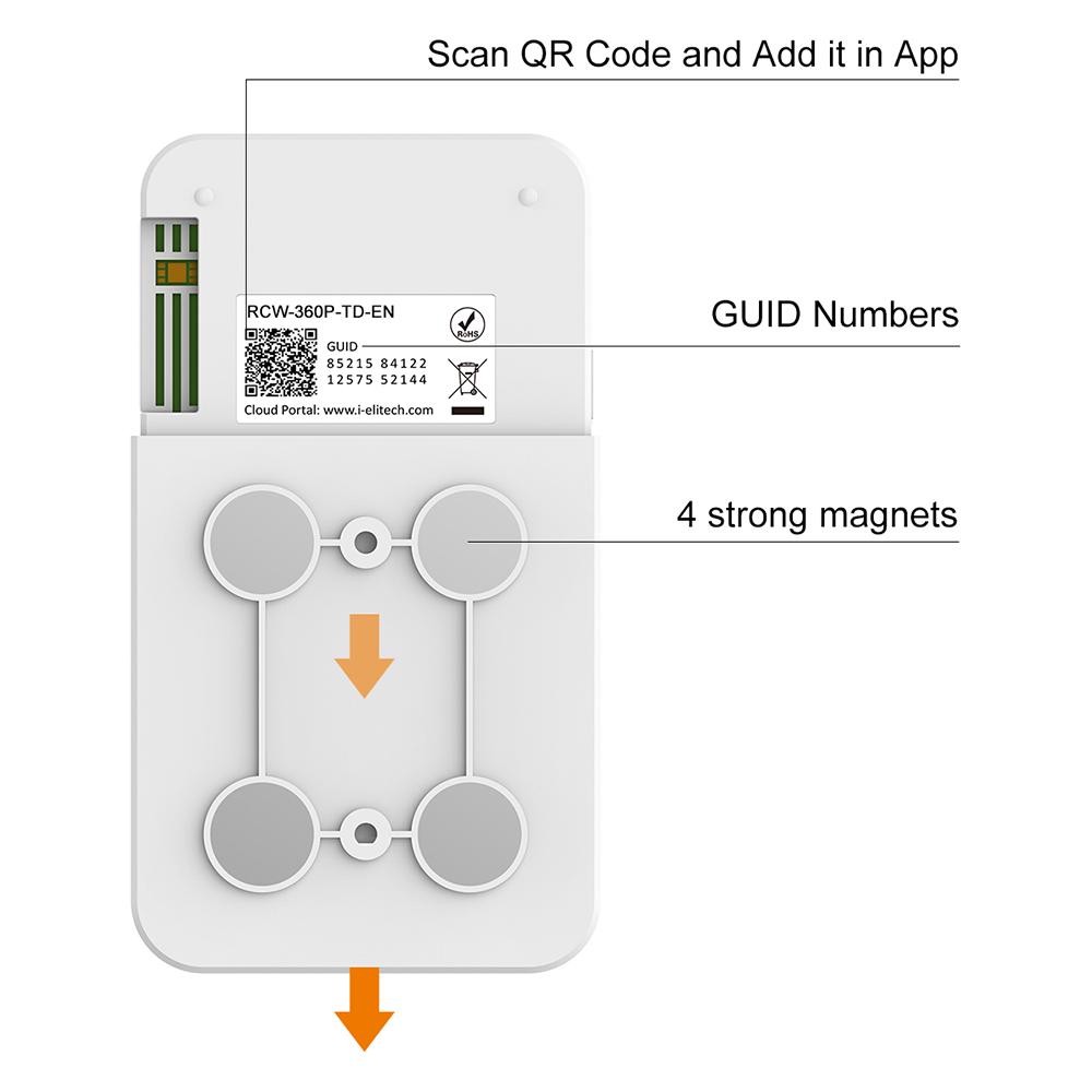 Elitech RCW-360 Plus Series Wireless Digital Data Logger Real-time Temperature Humidity Location Tracker - Elitech Technology, Inc.