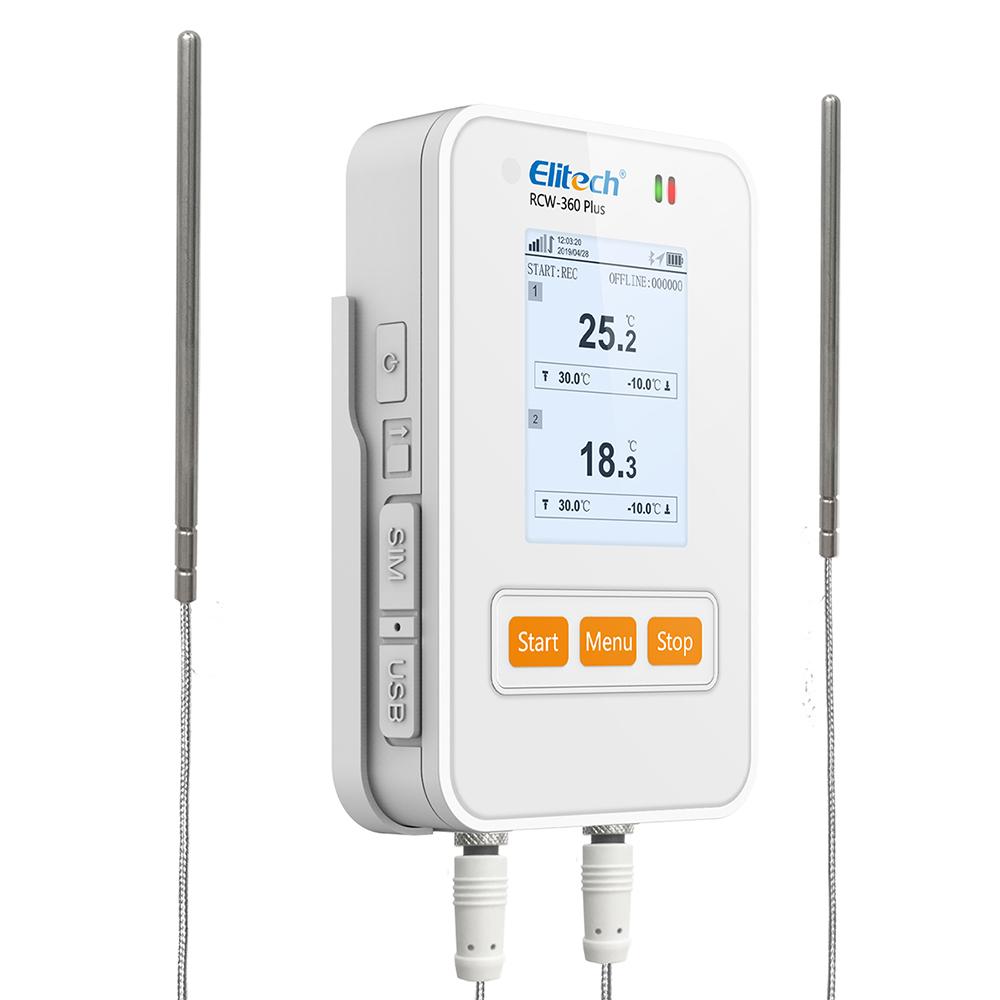 Elitech RCW-360 Plus Series Wireless Digital Data Logger Real-time Temperature Humidity Location Tracker - Elitech Technology, Inc.